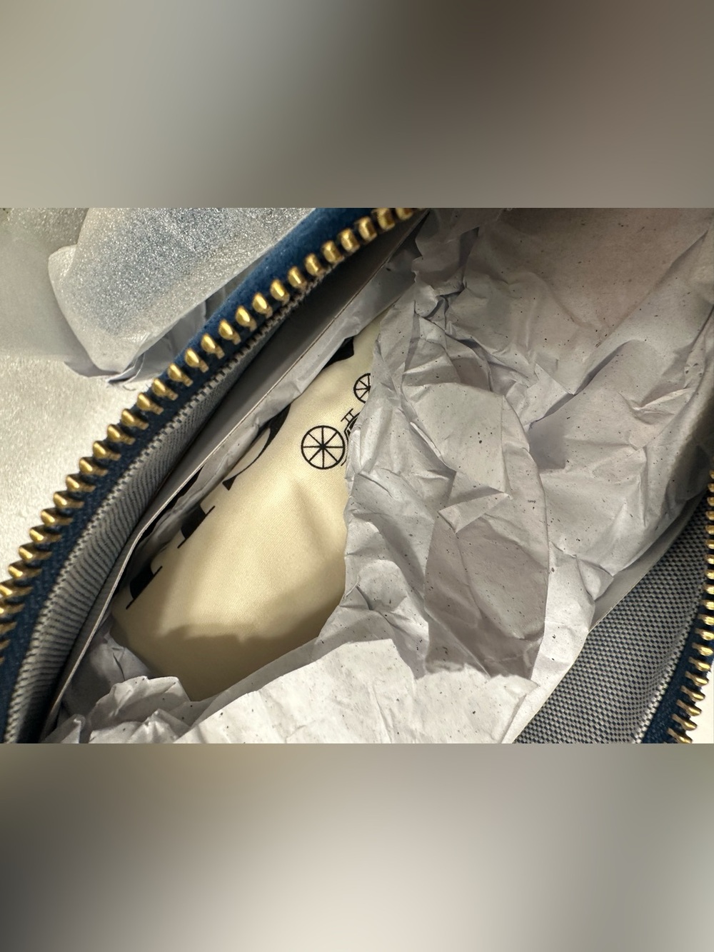 Coach Blue Jay Suede Haversack 27 - Picture 11 of 11